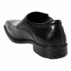 Hush Puppies Mentor Leather Slip On Business Shoes Black -Women's Clothing store online 434734 C 0001 00 2