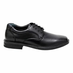 Hush Puppies Tactics Wide Leather Lace Up Business Shoes Black -Women's Clothing store online 451329 C 0001 00