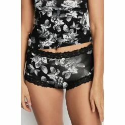 Jockey Parisienne Print Full Brief Black White