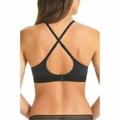 Fine-Lines Super Soft Convertible T-Shirt Wirefree Bra Black