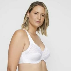 Sash & Rose Lace Underwire Minimiser White 8 Sash & Rose Lace Underwire Minimiser White -Women's Clothing store online 582317 C 0100 00 3