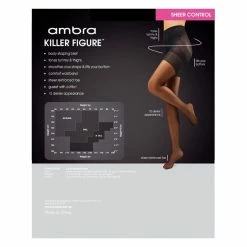 Ambra Killer Figure Tights Black