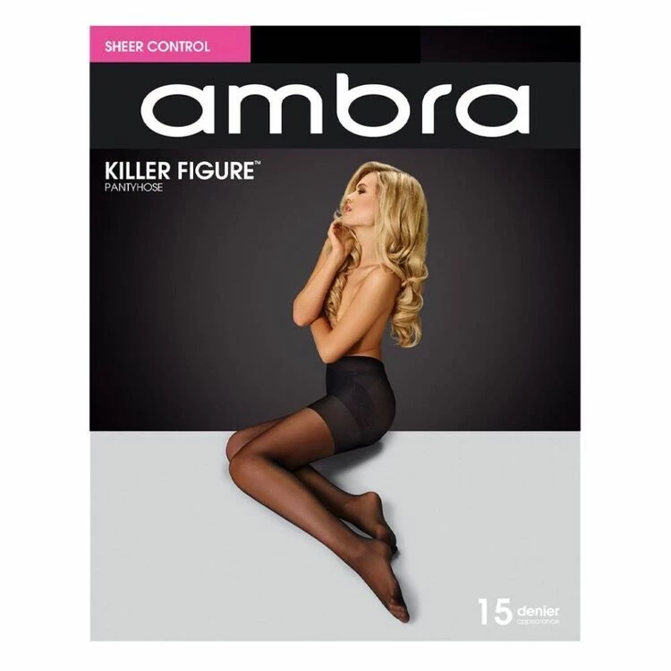 Ambra Killer Figure Tights Black 4 Ambra Killer Figure Tights Black - Image 2