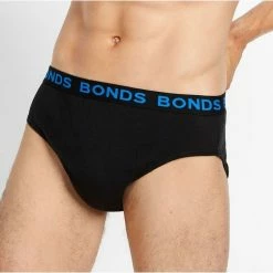 Bonds Hipster Brief 4 Pack Black -Women's Clothing store online 587517 C 0001 00 5