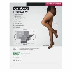 Ambra Legcare Support Tights Black