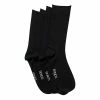Bonds Supersoft Crew Socks 2 Pack Black -Women's Clothing store online 591093 C 0001 00