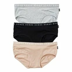 Bonds Hipster Boyleg 3 Pack Grey & Pink -Women's Clothing store online 591838 C 1020 57