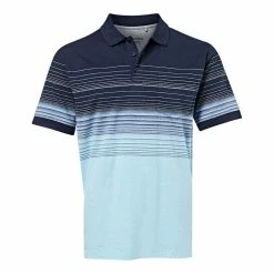 Bronson Casual Men's Balwyn Cotton Jersey Polo Blue -Women's Clothing store online 597585 C 0400 00 2