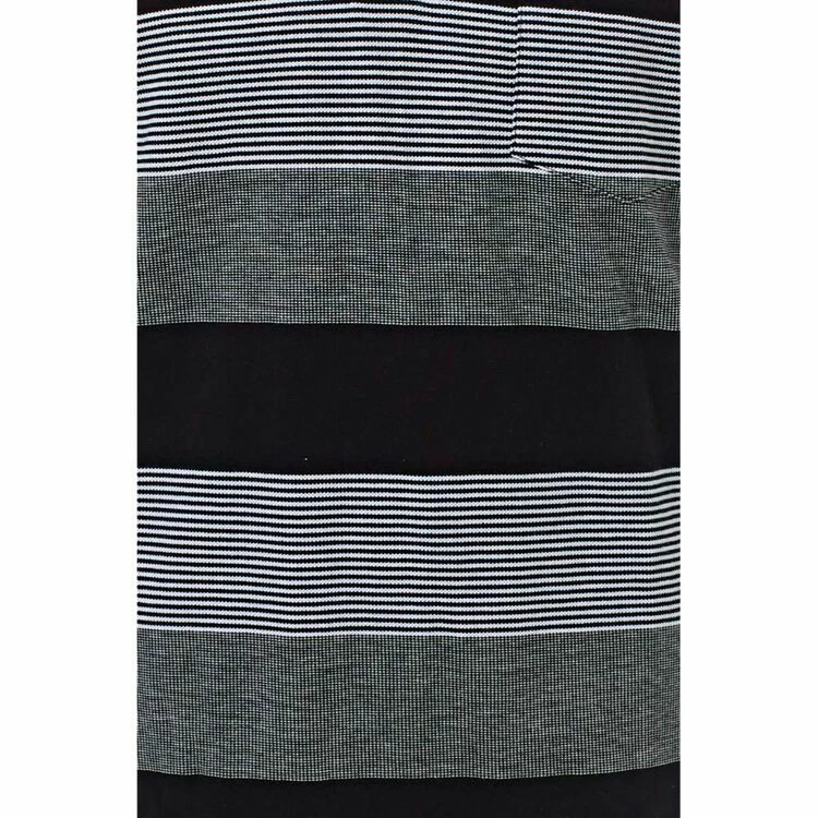 Bronson Casual Men's Acton Cotton Pique Polo Black 3 Bronson Casual Men's Acton Cotton Pique Polo Black