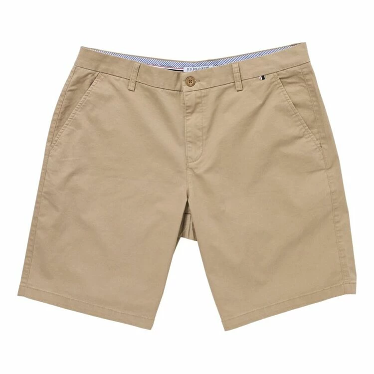 U.S. Polo Assn. Chinos Shorts With Slant Pockets Khaki 3 U.S. Polo Assn. Chinos Shorts With Slant Pockets Khaki