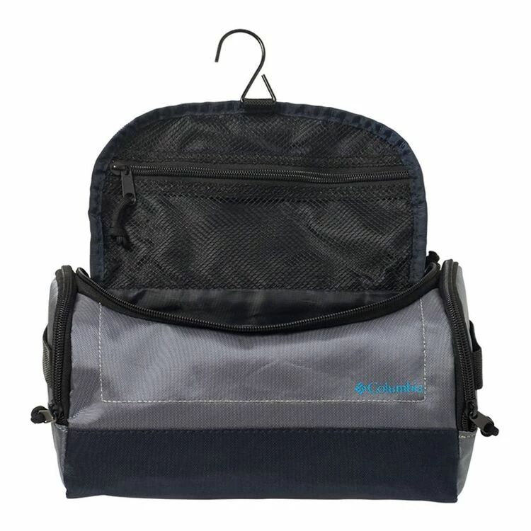 Columbia Men's Hanging Wash Bag Travel Kit Black 3 Columbia Men's Hanging Wash Bag Travel Kit Black