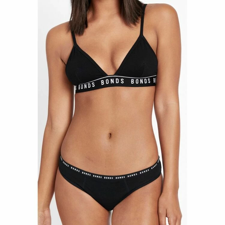 Bonds Bloody Comfy Period Undies Heavy Bikini Black 5 Bonds Bloody Comfy Period Undies Heavy Bikini Black - Image 3
