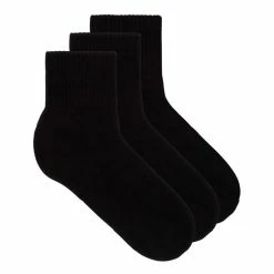 Underworks Ladies Eco Bamboo Sport Quarter Crew Socks 3 Pack Black 8 Underworks Ladies Eco Bamboo Sport Quarter Crew Socks 3 Pack Black -Women's Clothing store online 614999 C 0001 00 2