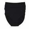Ambra Smooth Lines Hi Cut 2 Pack Black -Women's Clothing store online 615168 C 0001 00