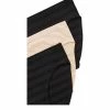 Sash & Rose Matte And Shine Seamfree Midi 3 Pack Black & Beige -Women's Clothing store online 615194 C 1005 12 2
