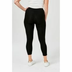 Khoko Basics 3/4 Length Legging Black -Women's Clothing store online 615756 C 0001 00 3