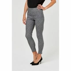 Khoko Smart Full Length Bengaline Pants Check -Women's Clothing store online 616312 C 0961 10 2