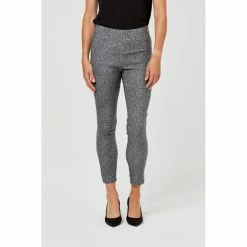 Khoko Smart Full Length Bengaline Pants Check -Women's Clothing store online 616312 C 0961 10