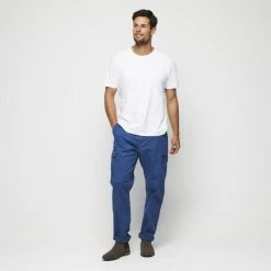 Bronson Casual Alton Comfort Waist Stretch Twill Cargo Pants Navy -Women's Clothing store online 616762 C 0410 00 5