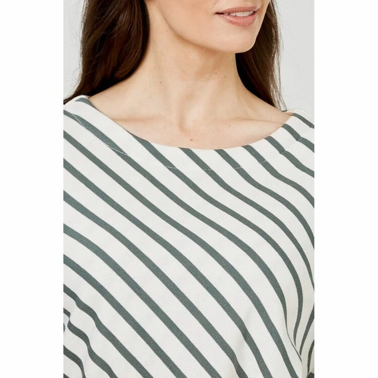 Anthology Long Sleeve Wrap Front Top Khaki X Large 3 Anthology Long Sleeve Wrap Front Top Khaki X Large