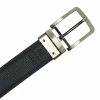 Van Heusen Pin Buckle Stitched Edge Rev Belt Black & Tan -Women's Clothing store online 620631 C 1007 33 3