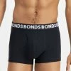 Bonds Everyday Trunk 3 Pack Black -Women's Clothing store online 622643 C 0001 00 5