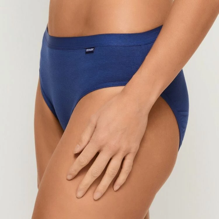 Underworks Hi Cut 3 Pack Pink & Navy 7 Underworks Hi Cut 3 Pack Pink & Navy - Image 5