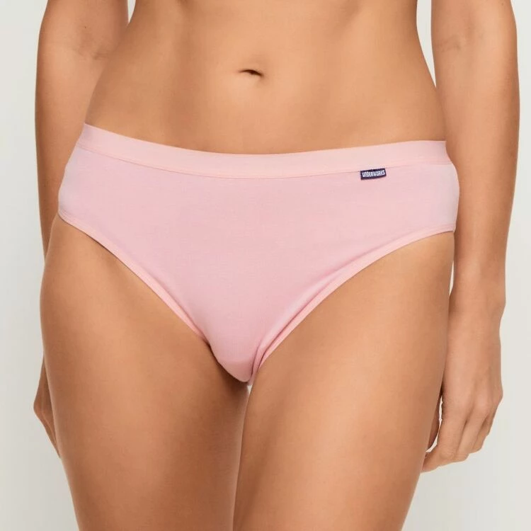 Underworks Hi Cut 3 Pack Pink & Navy 10 Underworks Hi Cut 3 Pack Pink & Navy - Image 8