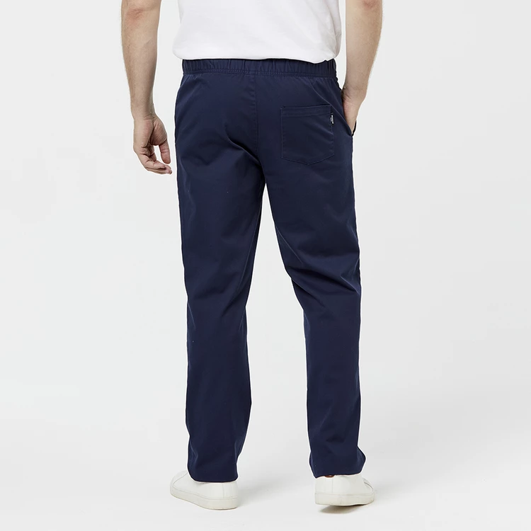 Bronson Casual Mosman Elastic Waist Chino Pants With Drawstring Navy XX Large 4 Bronson Casual Mosman Elastic Waist Chino Pants With Drawstring Navy XX Large - Image 2