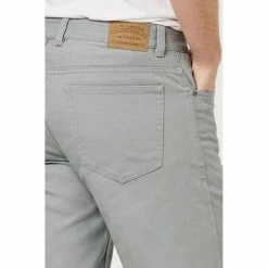 JC Lanyon Houston Bull Twill 5 Pocket Pant Clay