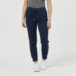LMA Active French Terry Jogger Navy Large -Women's Clothing store online 623738 C 0410 00