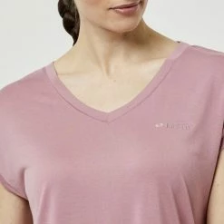 Lotto Women's Speedrun V Tee Mauve 14