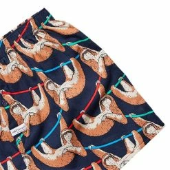 Mitch Dowd Lets Hang Sloth Boxer Navy Medium