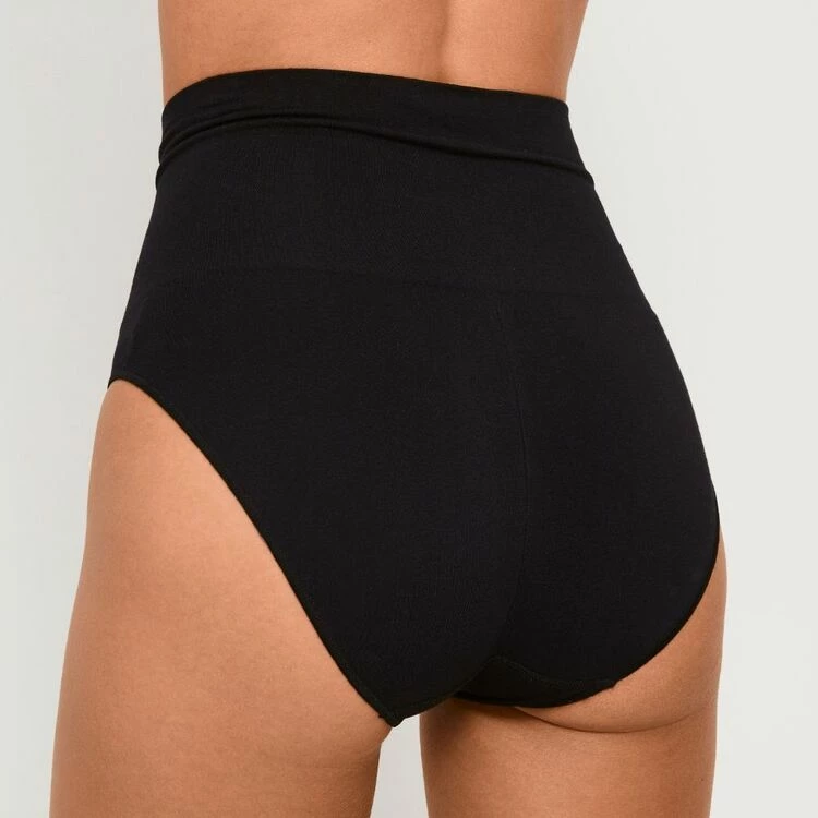 Nancy Ganz Bamboo Santoni Waisted Brief Black 4 Nancy Ganz Bamboo Santoni Waisted Brief Black - Image 2