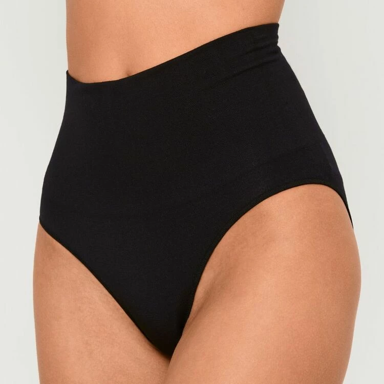 Nancy Ganz Bamboo Santoni Waisted Brief Black 5 Nancy Ganz Bamboo Santoni Waisted Brief Black - Image 3