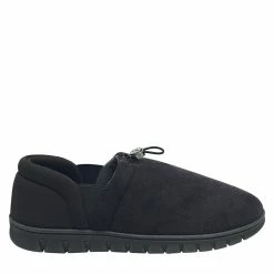 Exact Fit Memory Foam Drawstring Slipper Black Small -Women's Clothing store online 625280 C 0001 00