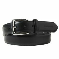 Harris 1849 30mm Stitched Reversible Profile Belt Black & Choc