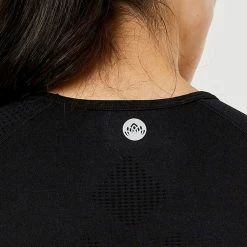 LMA Active Seamless Tee Black