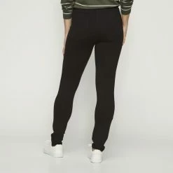 Khoko Collection Jean Style Ponte Pant Black -Women's Clothing store online 627424 C 0001 00 3