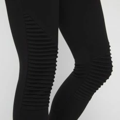 Khoko Collection Biker Ponte Pant Black 9 Khoko Collection Biker Ponte Pant Black -Women's Clothing store online 627425 C 0001 00 5