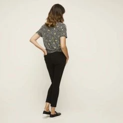 Khoko Smart Full Length Bengaline Pant Black -Women's Clothing store online 628367 C 0001 00 2