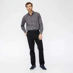 JC Lanyon Men's Dover Relaxed Wash Cotton Long Sleeve Print Shirt Dark Blue Small 11 JC Lanyon Men's Dover Relaxed Wash Cotton Long Sleeve Print Shirt Dark Blue Small -Women's Clothing store online 628474 C 0401 00