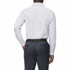 Van Heusen Tailored Fit Mini Check Long Sleeve Shirt -Women's Clothing store online 628480 C 0301 00 3