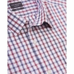 Van Heusen Classic Fit Check Long Sleeve Shirt -Women's Clothing store online 628501 C 0301 00 2