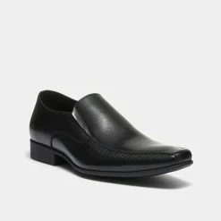 Julius Marlow Caveat Slip On Business Shoe Black -Women's Clothing store online 629436 C 0001 00 2