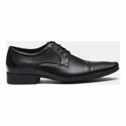 Julius Marlow Combo Lace Up Business Shoe Black -Women's Clothing store online 629437 C 0001 00