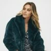 Stella Emerald Fur Coat Emerald 1 Stella Emerald Fur Coat Emerald -Women's Clothing store online 630084 C 0311 41 4