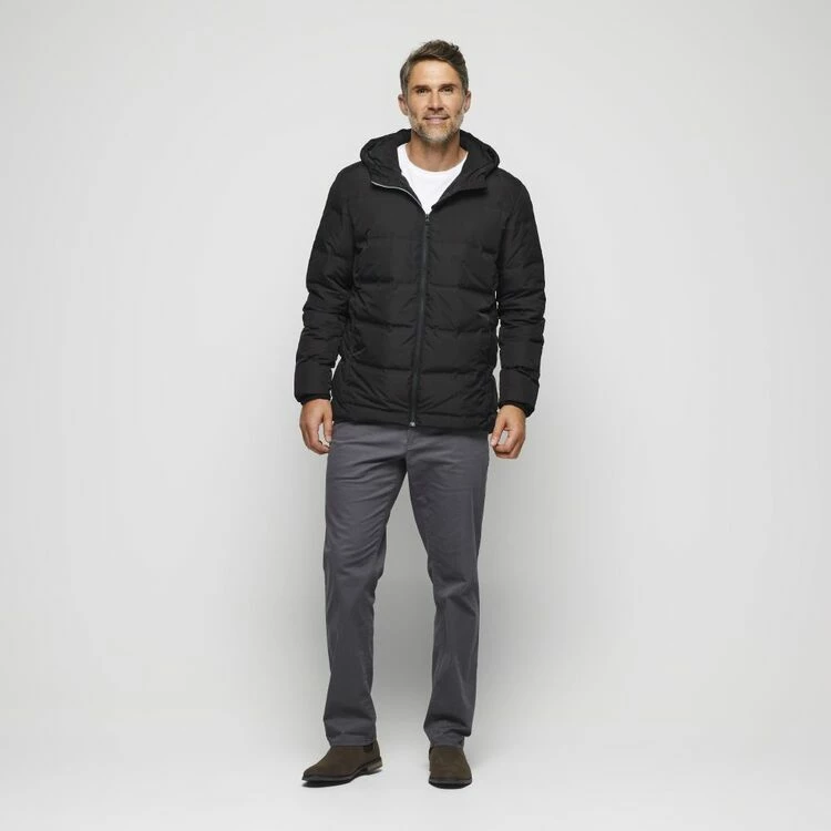 Mountain Ridge Snow Fall Seam Free 90/10 Long Line Down Puffer Jacket Black 5 Mountain Ridge Snow Fall Seam Free 90/10 Long Line Down Puffer Jacket Black - Image 3