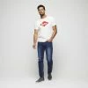 Lee Cooper Diamond Logo Tee White 2 Lee Cooper Diamond Logo Tee White -Women's Clothing store online 630955 C 0100 00 3
