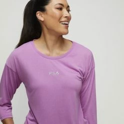 FILA Melody 3/4 Sleeve Top Bloom